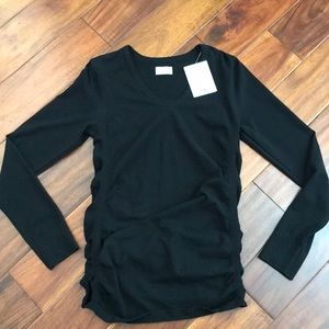 Athleta NWT Pure Top Black Large